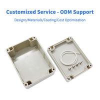 Boîtier d'alimentation électrique en plastique étanche pour l'extérieur Boîtier électronique Fabricants OEM ODM personnalisé ABS IP65
