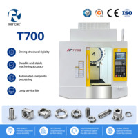 Vente Flash : Centre d'usinage CNC T700 3 axes BT30 21T haute vitesse, idéal pour le traitement des pièces métalliques