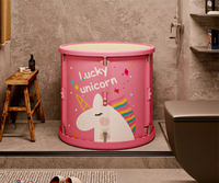 Baignoire pliable Portable pour enfant adultes salle de bain SPA baignoire 6 couches PVC bain de glace chaude trempage baignoire debout baignoire plongeante froide