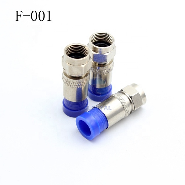 ALL KINDS of BNC F Type Male RF Coaxial Connector for RG6 Cable