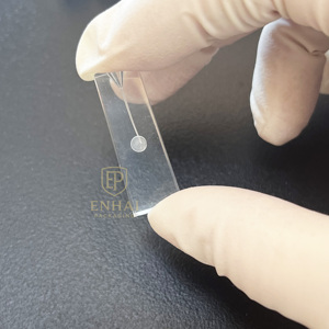 EPENHAI ENHAI-1001 Bloque Endodóntico Transparente Curvo Individual para Exhibición de Modelos de Resina de Práctica de Conductos Radiculares Dentales Portátil - Product Image 6