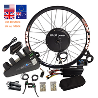 Moteur de Moyeu à Entraînement Direct Sans Balais et Sans Engrenage de 5000W, 2000W, 3000W ou 8000W et Kit de Conversion Vélo Électrique avec Batterie pour E-Bike