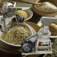 Machine à poudre de piment, broyeur de perilla, moulin à disques pour blé, machine à moudre les céréales, le maïs et les épices alimentaires, prix usine, à prix plus abordable