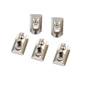 Écrous à rainure en T en acier inoxydable d'usine professionnelle rouleau dans le curseur en aluminium M8 t écrou à fente de marteau 6 profils <span class=keywords><strong>Inox</strong></span> avec boule à ressort - Product Image 3
