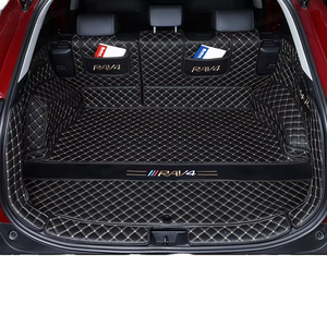 Alfombrillas para maletero de coche de cobertura completa personalizadas decoración <span class=keywords><strong>interior</strong></span> antideslizante de cuero de PVC para Toyota/Honda/Volkswagen - Product Image 1