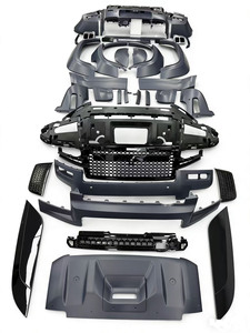 Kit de Actualización de Escape para Parachoques Nuevo para <span class=keywords><strong>Defender</strong></span> 90/110/130 2021-2025, Material PP, Instalación con Tornillos, Ajuste Universal, Fácil Instalación - Product Image 6