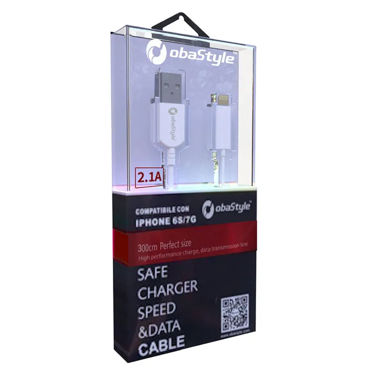High Quality 300CM APPLE 8 PIN 2.4A USB DATA SYNC CHARGING CABLE for iPhone