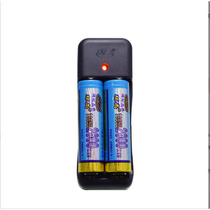 Fungold <b>Universal</b> Battery Charger 18650 18350 14500 Dual Slot Smart Charging For Standard Batteries - Product Image 4