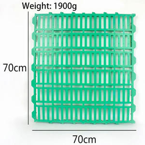 Jaula plegable de oveja para granja avícola, listón plano de plástico, 70x70cm, venta al por mayor - Product Image 2