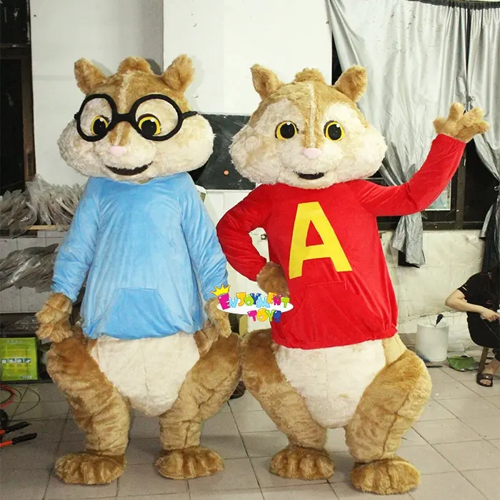Customized high-quality cartoon squirrel mascot clothing Funny squirrel mascot large event adult party clothing