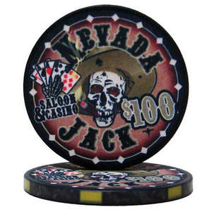 Ensemble de jetons de poker Nevada Jack 0 gramme - Product Image 6
