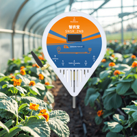 Capteur de qualité de l'air multi-paramètres pour serre hydroponique, température, humidité, CO2, lumière, alimenté par énergie solaire, IoT LoRa/4G
