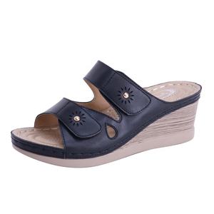 Sandalias de Plataforma de PU para <span class=keywords><strong>Mujer</strong></span>, Moda 2026, Económicas, Elegantes, Verano - Product Image 2