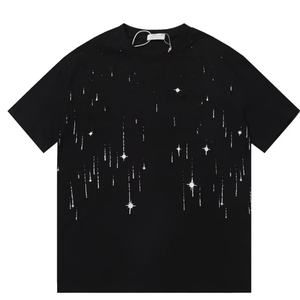 Camisetas de Hombre de Alta Calidad 2025, Diseño de Estrella Fugaz con Diamantes, Estilo Casual y Deportivo para Exteriores - Product Image 2