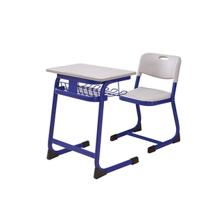 Nouveau modèle de chaise et de bureau pour étudiant primaire prix d'usine bon marché chaise d'étudiant confortable ensemble d'étude en métal pour enfants - Product Image 1