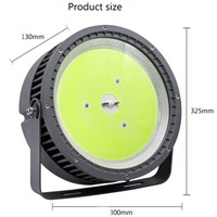 Lampe de pêche LED super lumineuse 2000W pour attirer les poissons, flottante, verte, pour pêche en mer, pour quais et bateaux