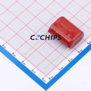 Condensador de película de polipropileno (CBB) MPP225KE2A110B200ZR, componente de montaje pasante (THT), P=20mm 2.2uF 10% - Product Image 1