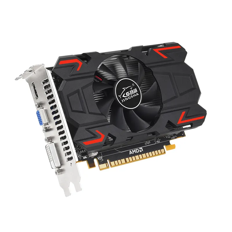 HD6750 Radeon AMD 게임 카드 그래픽 Pcie GDDR5 128 비트 VGA 데스크탑 게임 그래픽 카드