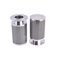 304/316 bouchon de drainage de buse en acier inoxydable Johnson Tube 100 200 micron Tube de fil enroulé en forme de T Tube de filtre à maille en forme de coin