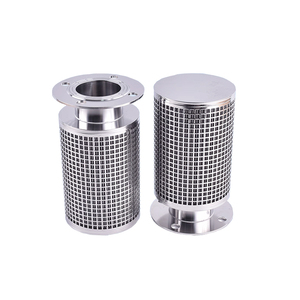 304/316 thép không gỉ vòi phun thoát nước nắp <span class=keywords><strong>Johnson</strong></span> ống 100 200 micron hình chữ T vết thương dây ống nêm hình lưới lọc ống - Product Image 4