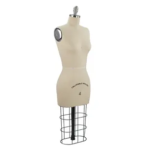 New style cheap adjustable professional collapsible shoulder pinable couture full body dress form