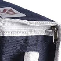 Boîte à lunch portable avec logo personnalisé, sac isotherme à grande poignée, polochon souple et étanche en maille, isolé pour aliments