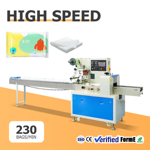 Máquina Automática para Empacar Toallitas Húmedas, Pañuelos Sanitarios, Toallas Faciales, Papel de Cocina, Papel Higiénico, Máquina de Empaque Desechable - Product Image 1