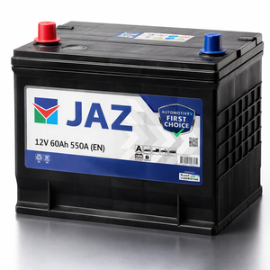 Batería de Automóvil de Plomo-Ácido sin Mantenimiento 12V 60Ah MF60 D23, 550 CCA, Batería de Arranque de Alto Rendimiento para Automóvil, Batería JAZ - Product Image 3