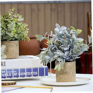 ใบไม้ประดิษฐ์ พลาสติกเคลือบเงา ต้นไม้ปลอมในกระถาง ตกแต่งสวน รับผลิตตามสั่ง ขายส่งราคาถูก ใบไม้ประดิษฐ์ราคาประหยัดสำหรับสุสาน - Product Image 4