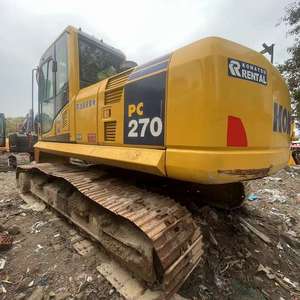 Excavadora Usada Komatsu PC270 de 27 Toneladas, Excavadora Hidráulica de Orugas, Maquinaria de Construcción Japonesa, Equipo Pesado en Venta - Product Image 1