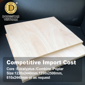 Lámina de Madera Contrachapada de Eucalipto de Primera Calidad, 4x8, 18 mm, 1220x2440 mm, Doble Cara, Decoración, E0 Formaldehído, Uso Comercial - Product Image 4