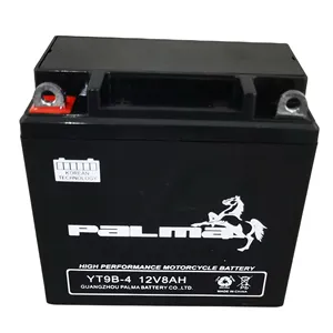 帕尔马街自行车免维护电池12v 9ah摩托车发动机启动发电机电池