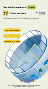 <span class=keywords><strong>Piscina</strong></span> Plegable de PVC para Niños, Uso Familiar al Aire Libre, Portátil, Resistente a los Rayos UV, <span class=keywords><strong>Altura</strong></span> 45cm, Venta Directa de Fábrica - Product Image 6