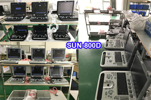 SUN-800D 15 pouces LED Medical B Appareil à ultrasons Machine d'échocardiographie <span class=keywords><strong>portable</strong></span> - Product Image 6