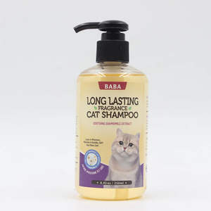 Venta al por mayor precio bajo 250ml Marruecos aceite de argán hidratante 2 en 1 mascota brillante champú <span class=keywords><strong>y</strong></span> acondicionador <span class=keywords><strong>para</strong></span> gatos - Product Image 4