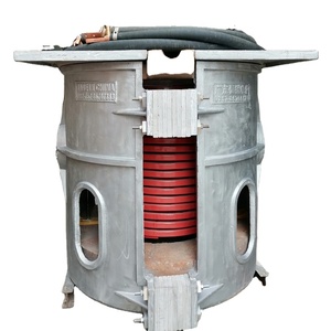 Kim loại nóng chảy cảm ứng lò điện tùy chỉnh 1 tấn đến 30 tấn vỏ thép lò loại mới kgcl trong ngành công nghiệp đúc - Product Image 1