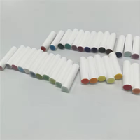 Tige de parfum montée sur voiture en céramique poreuse émaillée bâtons de diffuseur de parfum automatique pince pour évent de voiture mèches de recharge de désodorisant