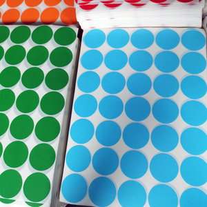 40mm 35pcs/tờ Dot Stickers Cổ Phiếu bằng văn bản trống niêm phong nhãn hiệu Sáng tạo đề can Cổ Phiếu cho văn phòng, mẫu giáo, lớp học - Product Image 2