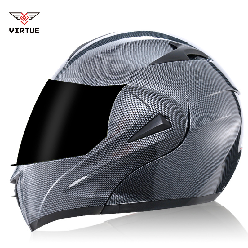 Imitation carbon fiber tea mirror
