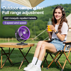 Factory Wholesale Simple Hot-Selling <b>Large</b> Desktop Fan With Five Wind Speeds Usb Charging Wall-Mounted <b>Desk</b> Fan Desktop Fan - Product Image 6