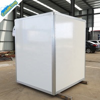 ColdKing 1.6m Panneau sandwich en FRP Petite remorque alimentaire Réfrigérateur Boîte de stockage -20C Chambre froide mobile