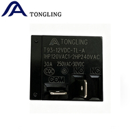 Relais T93 T93-12VDC-TL-A4-Pin Relais pour circuit imprimé 30A 250VAC Relais de puissance