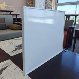 Panneau chauffant infrarouge 800W au design <span class=keywords><strong>scandinave</strong></span>, finition blanc mat, minimaliste, pour appartement moderne ou bureau - Product Image 5
