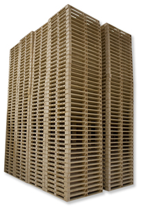 Nuevos Palés de Madera de Pino Euro EPAL para Embalaje, Estilo Cuatro Entradas Personalizado, Doble Cara, Grado Superior, Madera Natural - Product Image 6