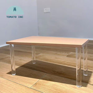 Patas de Muebles de Acrílico de Alta Transparencia Hechas a Medida, Diseño Ovalado Moderno y Lujoso para Gabinetes de Apartamento - Product Image 2