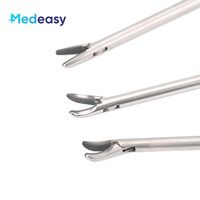 Medeasy Laparoscopic Instruments Needle Holder Forceps O Type Handle Reusable Medical Stainless Steel Laparoscopic Needle Holder