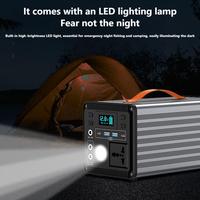 Chine Vente en gros 400W & 300W Batterie au lithium Centrale d'énergie solaire Portable Lifepo4 Stockage d'énergie de secours