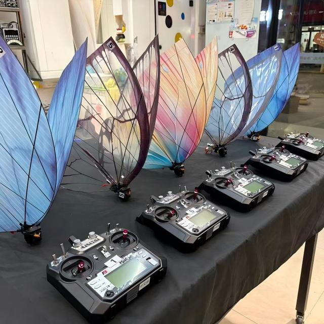 RC Bionic Butterfly Drone with LED Lights, Realistic Flapping Wing Flying Toy for Wedding Party Romantic Decor Wholesale