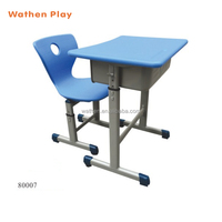 Ensemble bureau et chaises d'école de haute qualité Table et chaise d'étudiant Mobilier scolaire moderne à vendre