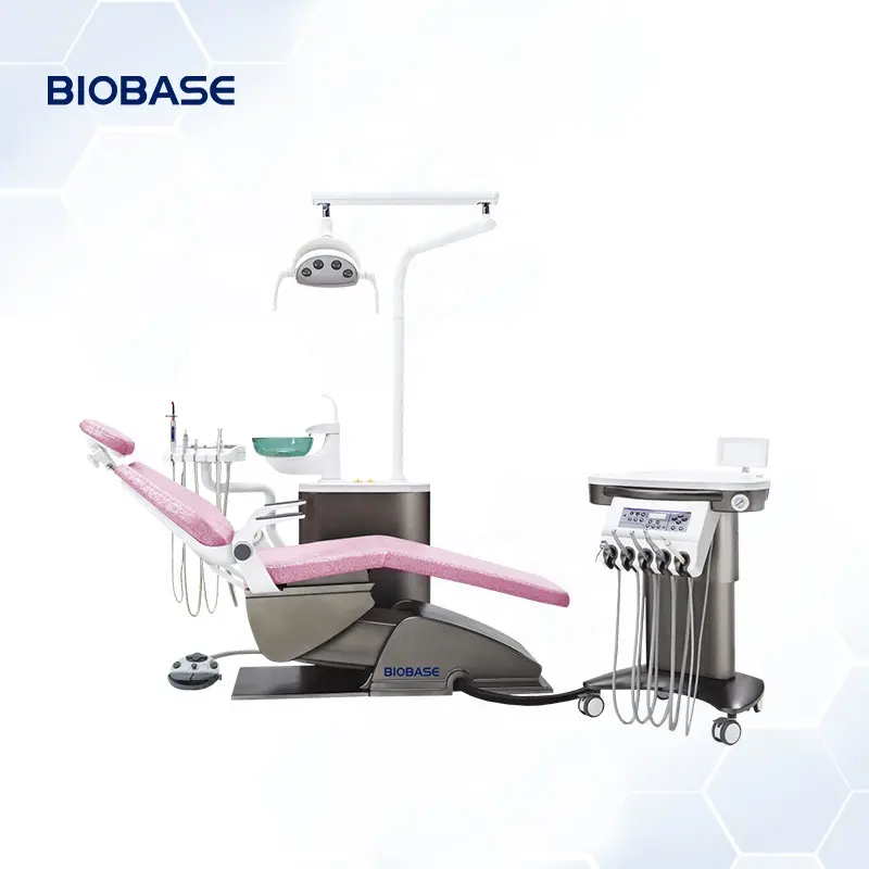 Biyobaz dişçi sandalyesi çelik stomatoloji tıbbi için tıbbi ekipman hastane diş kliniği dişçi sandalyesi